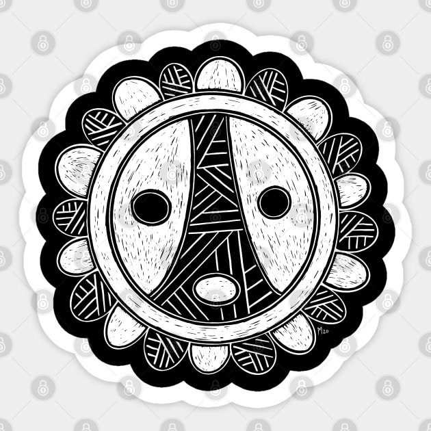 Taino Sun/Sol Sticker by LaForma